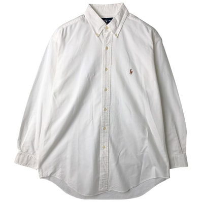 古着 ラルフローレン Ralph Lauren YARMOUTH 長袖 ボタンダウンシャツ メンズL相当/eaa609628