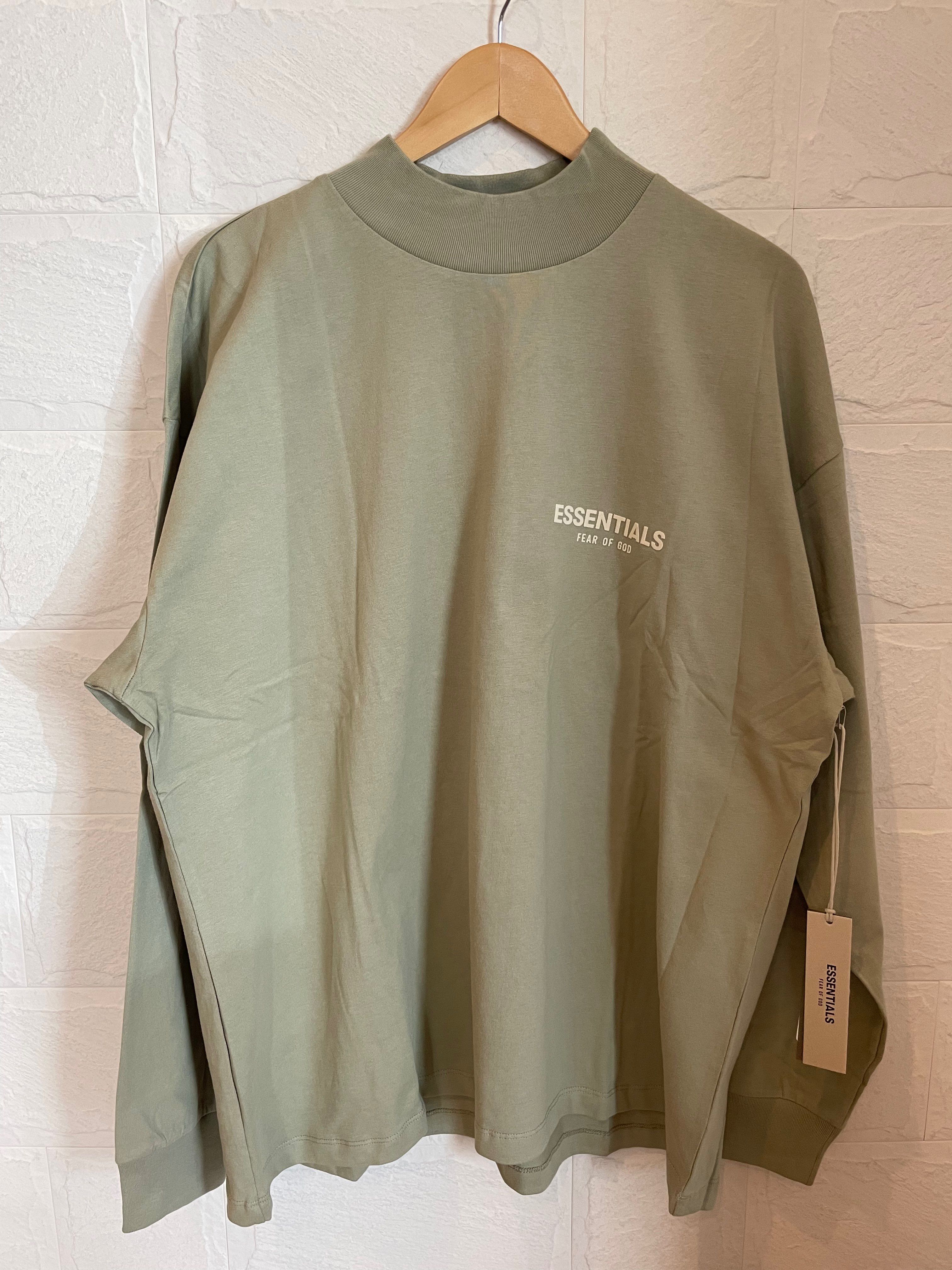 FEAR OF GOD ESSENTIALS LS TEE "Stretch Limo"
