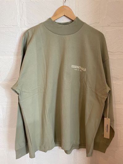 FEAR OF GOD ESSENTIALS LS TEE "Stretch Limo"