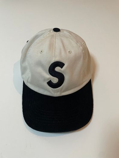 Supreme 2-Tone S Logo 6-Panel "Stone"