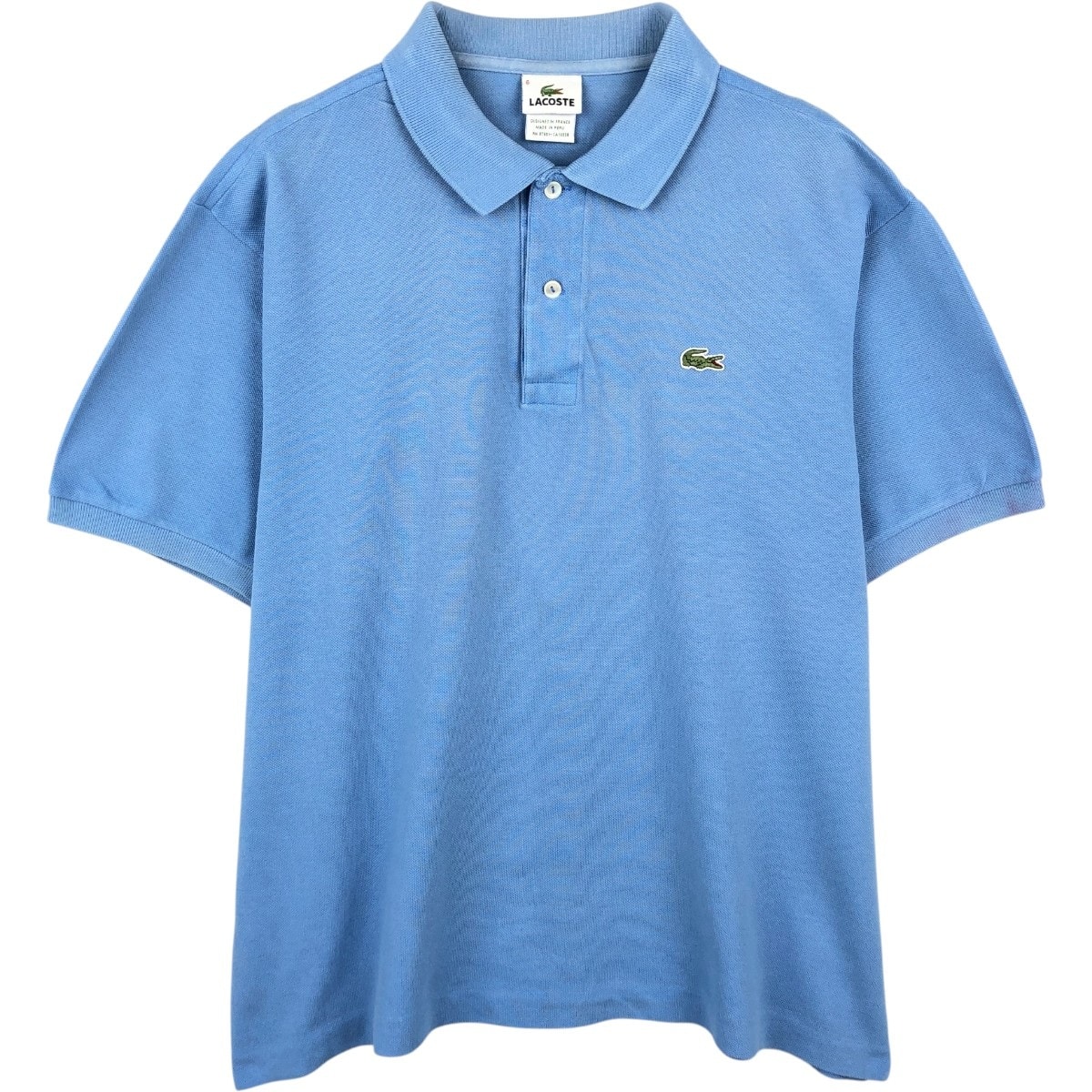 古着 ラコステ LACOSTE フランス企画 半袖 ポロシャツ 6 メンズXL相当/eaa656560