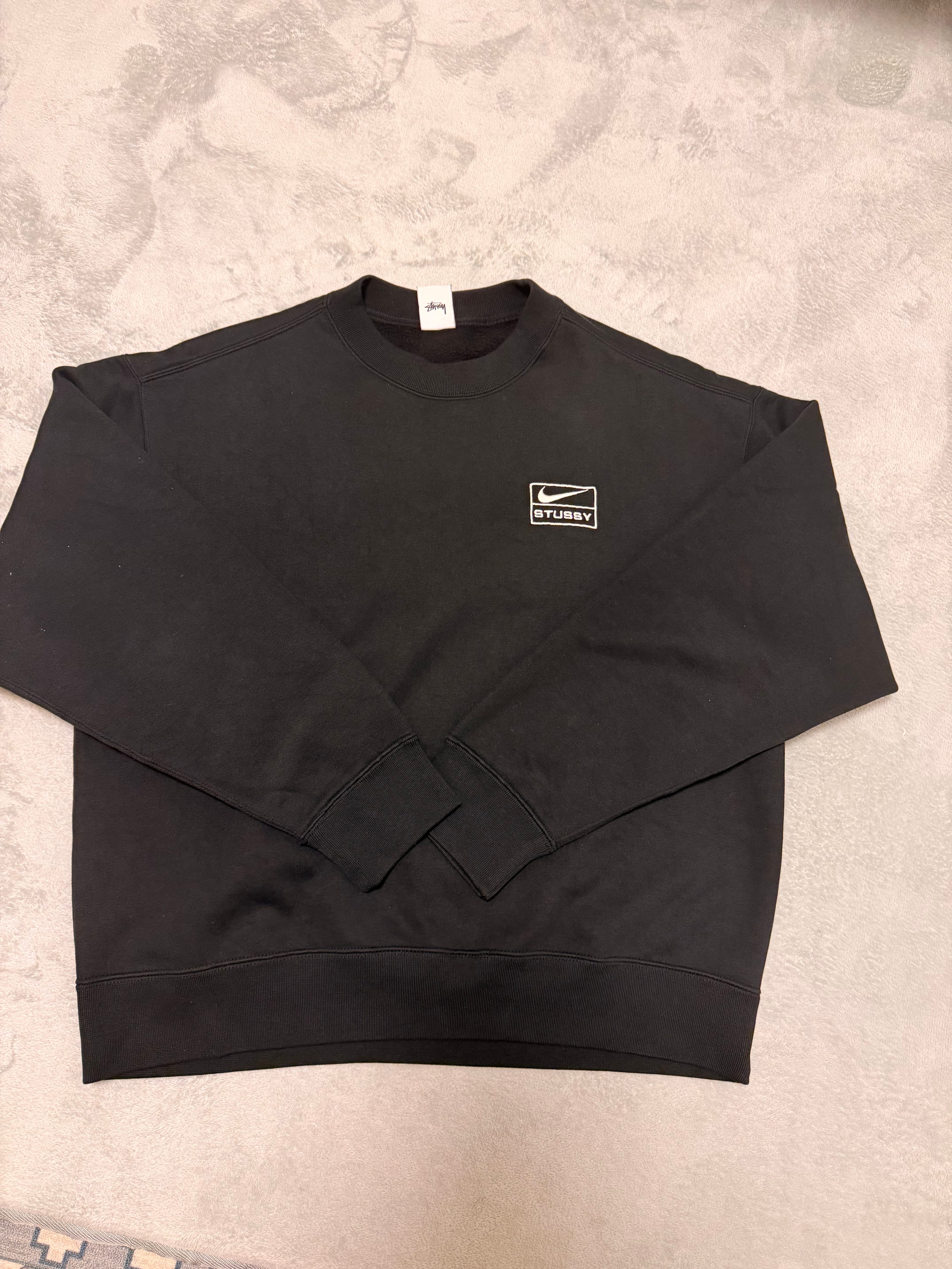 Stussy x Nike Wash Crew (US Size) "Black" DO5310-010