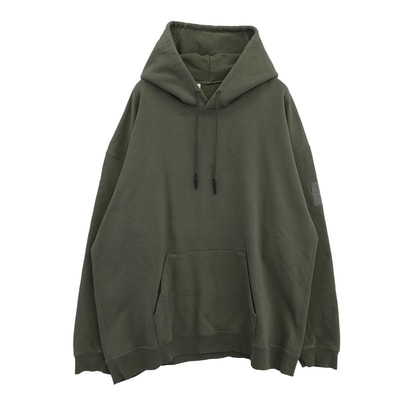 N.HOOLYWOOD エヌハリウッド パーカー 25SS 9251-CS80 TEST PRODUCT EXCHANGE SERVICE HOODED SWEATSHIRT フーデッド スウェットシャツ パーカー カーキ系 42【中古】