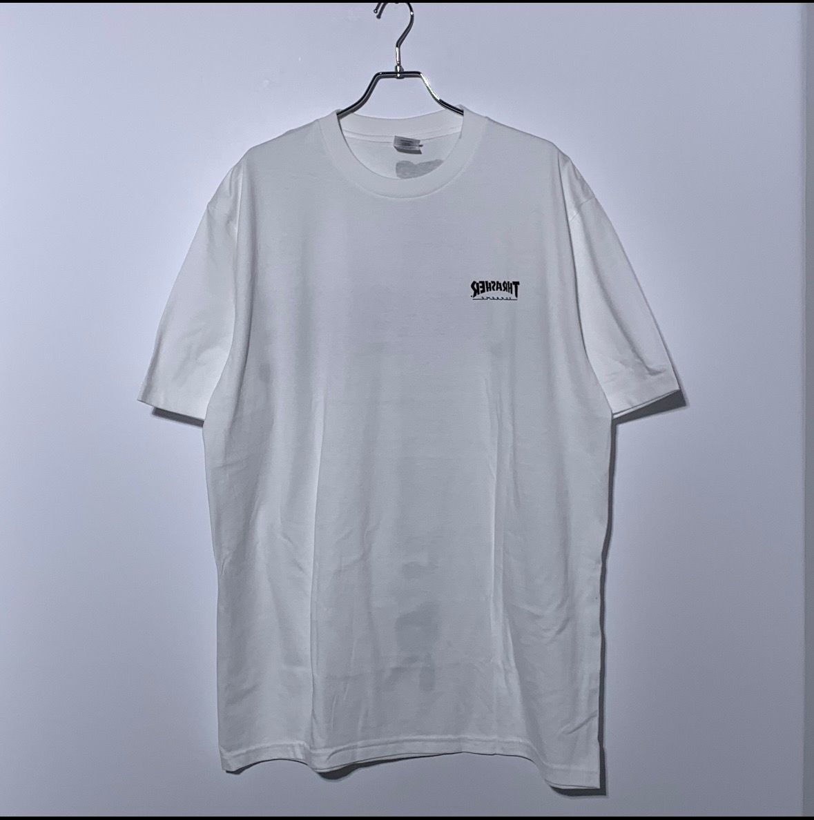 Supreme x Thrasher Cross Tee "White"