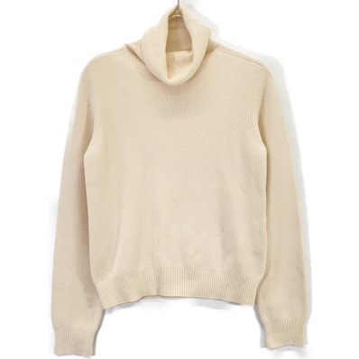 サンローランパリ 633329 ベージュ タートルネックニット M