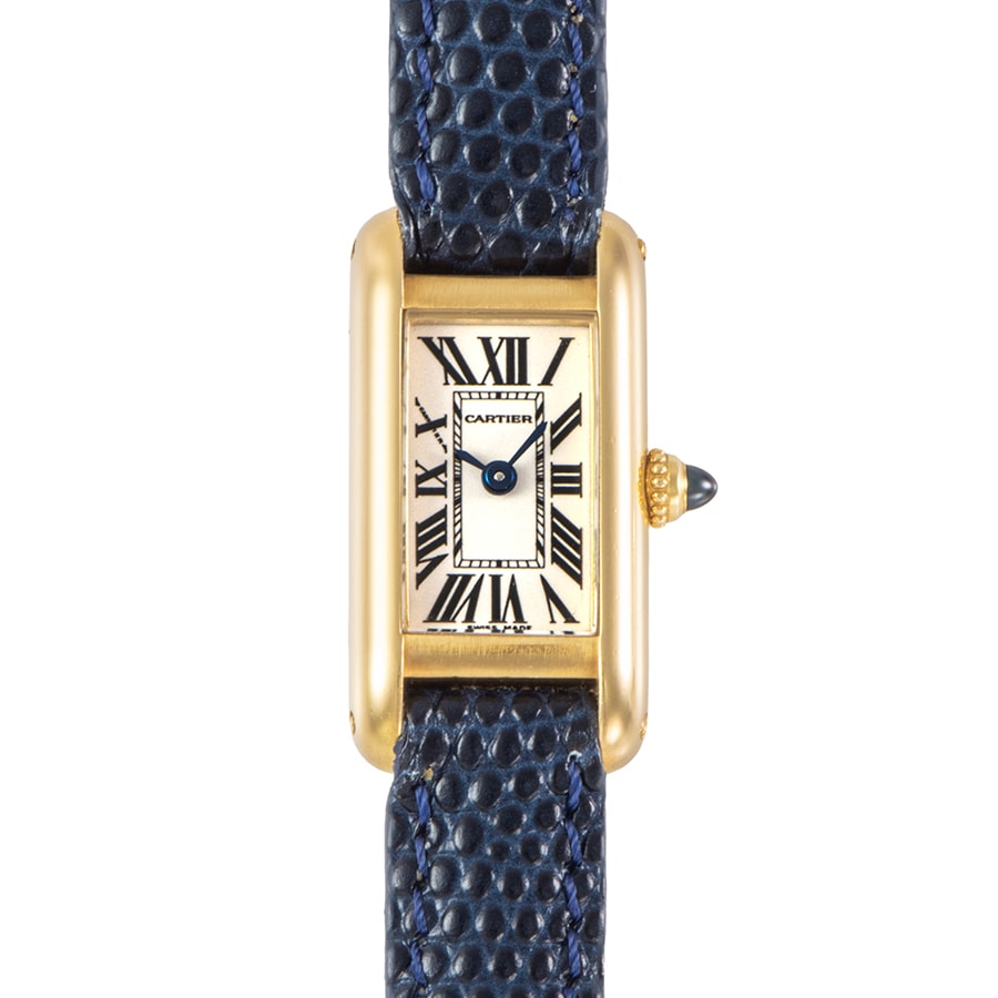 CARTIER カルティエ タンクアロンジェ W1529956【中古】