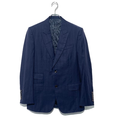 GUCCI Wool Tailored Jacket, Navy