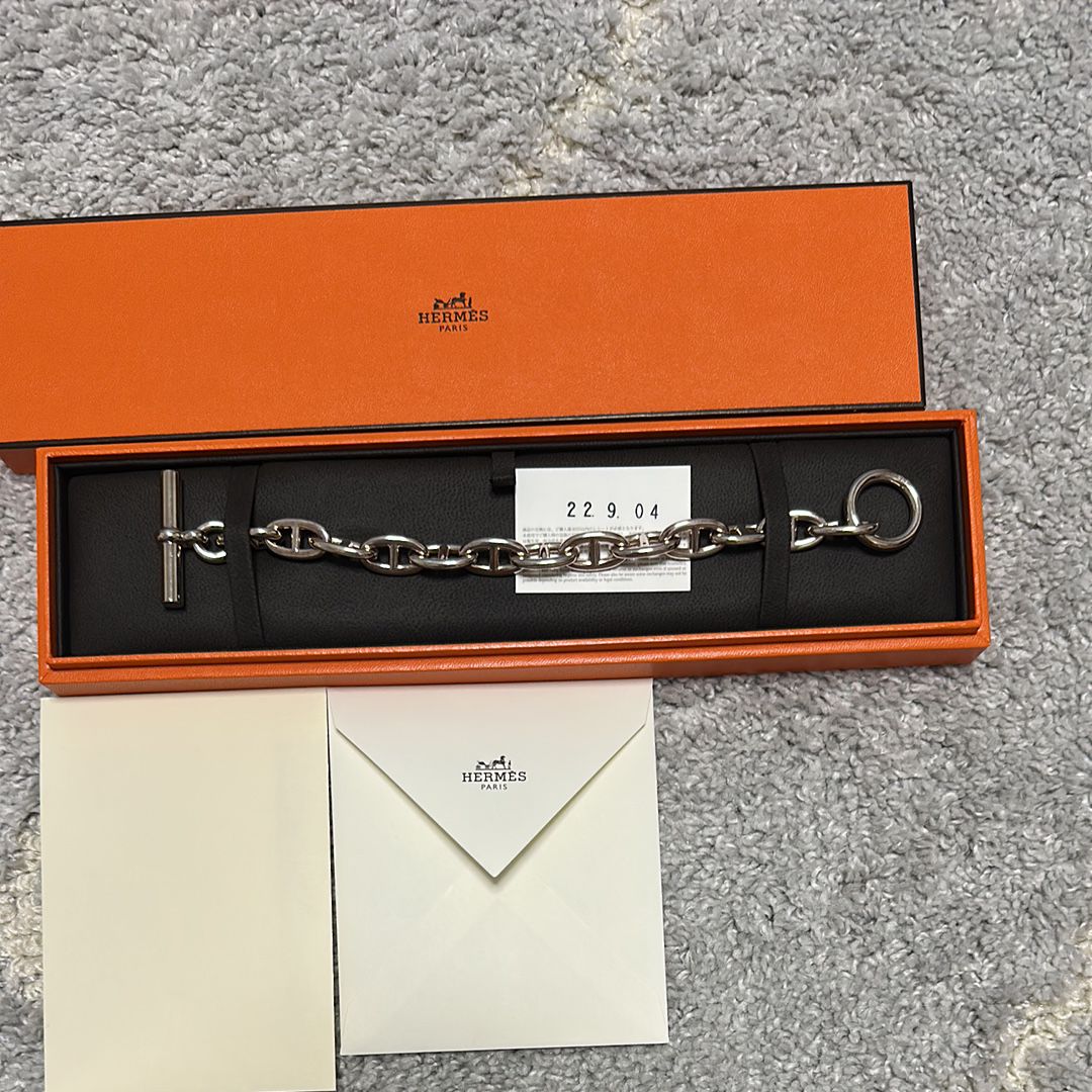 Hermes Chaine D'ancre GM Bracelet "Silver"