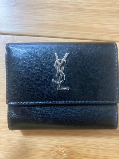 Saint Laurent Compact Wallet ”Black”
