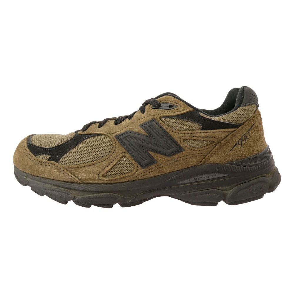 NEW BALANCE ニューバランス スニーカー M990JJ3 × JJJJound ジョウンド 990V3 Slate Black ストレート ブラック ブラック系 ブラウン系 26cm【中古】