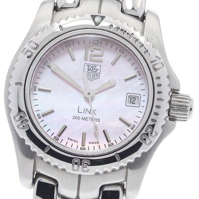 タグホイヤー リンク デイト WT141M クォーツ レディース 【中古】