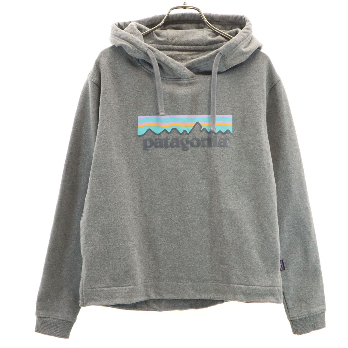 patagonia パタゴニア 長袖 スウェットパーカー S グレー 39557 プルオーバー アウトドア
