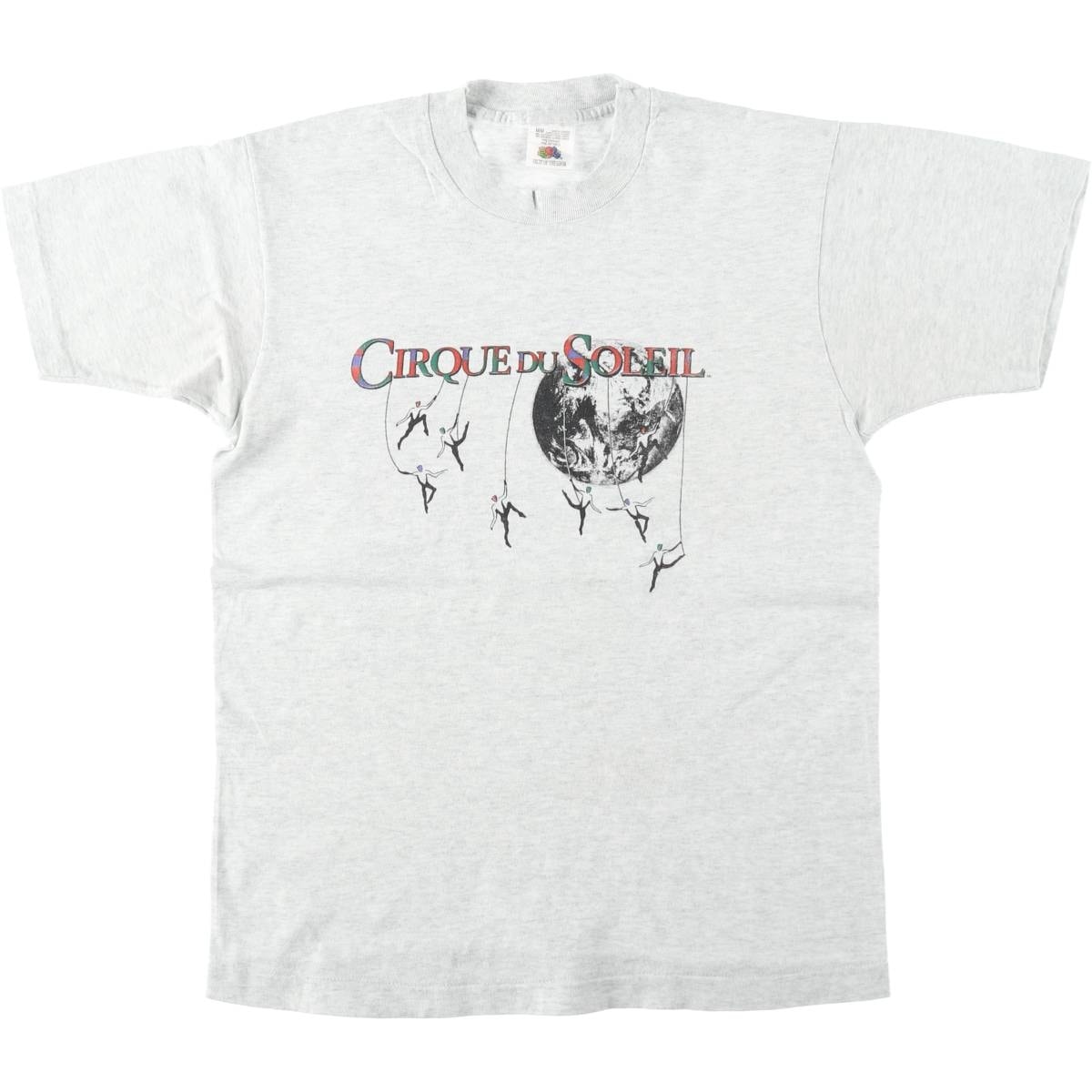 古着 90年代 フルーツオブザルーム FRUIT OF THE LOOM Cirque du Soleil シルク ドゥ ソレイユ プリントTシャツ カナダ製 メンズM相当 ヴィンテージ/eaa642198