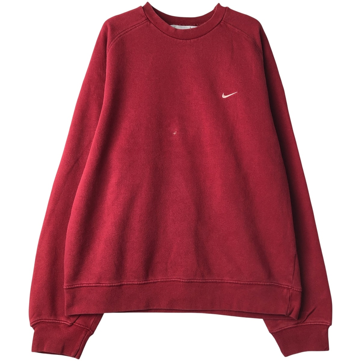 古着 00年代 ナイキ NIKE ワンポイントロゴスウェットシャツ トレーナー メンズL相当/eaa459903