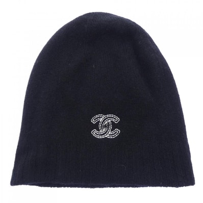 シャネル CHANEL 2次元コード AAA748B19217 ニットキャップ