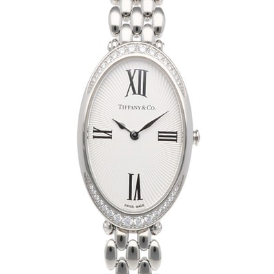 ティファニー カクテルウォッチ 腕時計 時計 ステンレススチール クオーツ 磨き直し済 レディース 1年保証 TIFFANY&Co. 中古