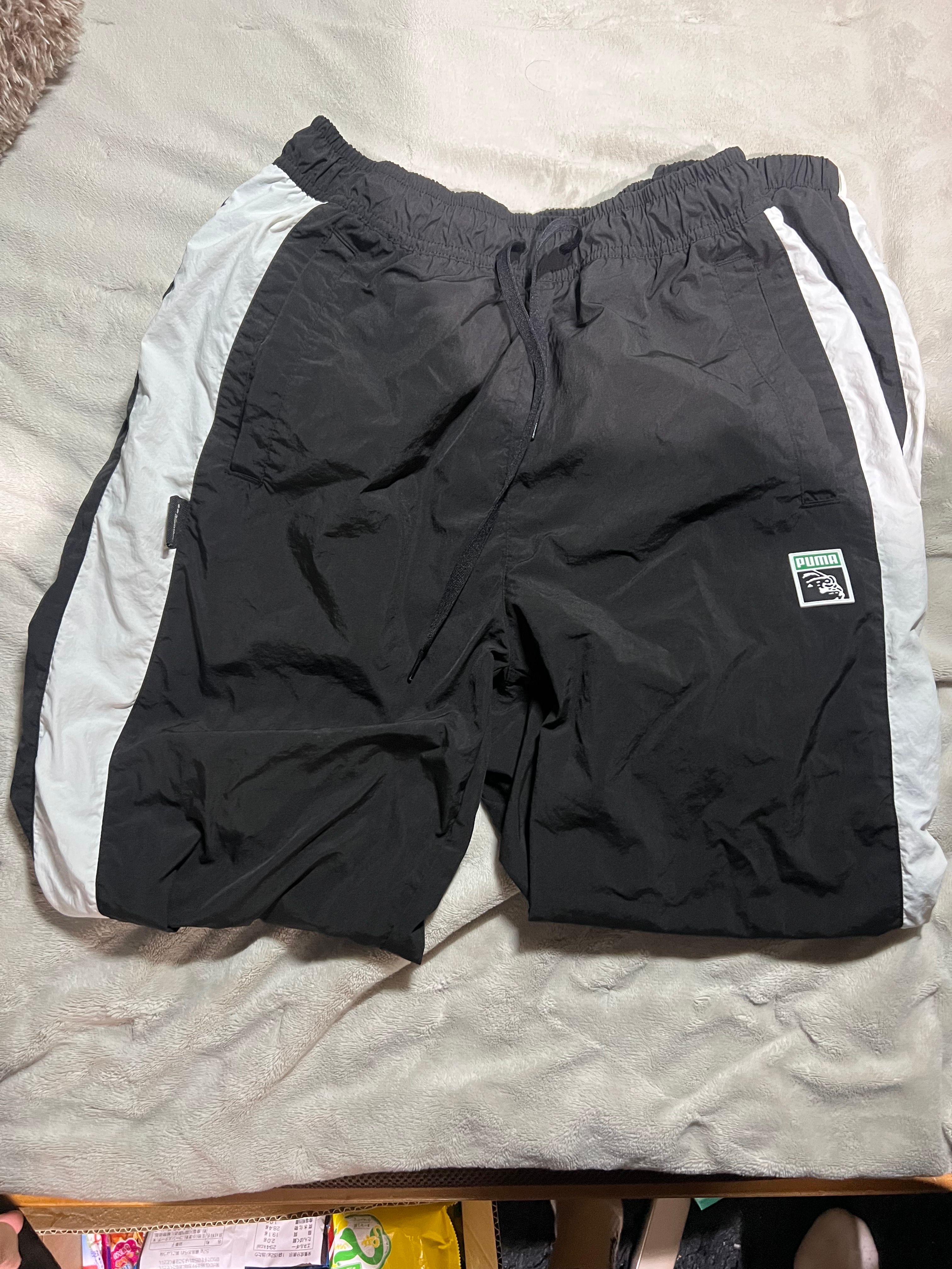 XLARGE x PUMA T7 Half Zip Woven Pants "Black"