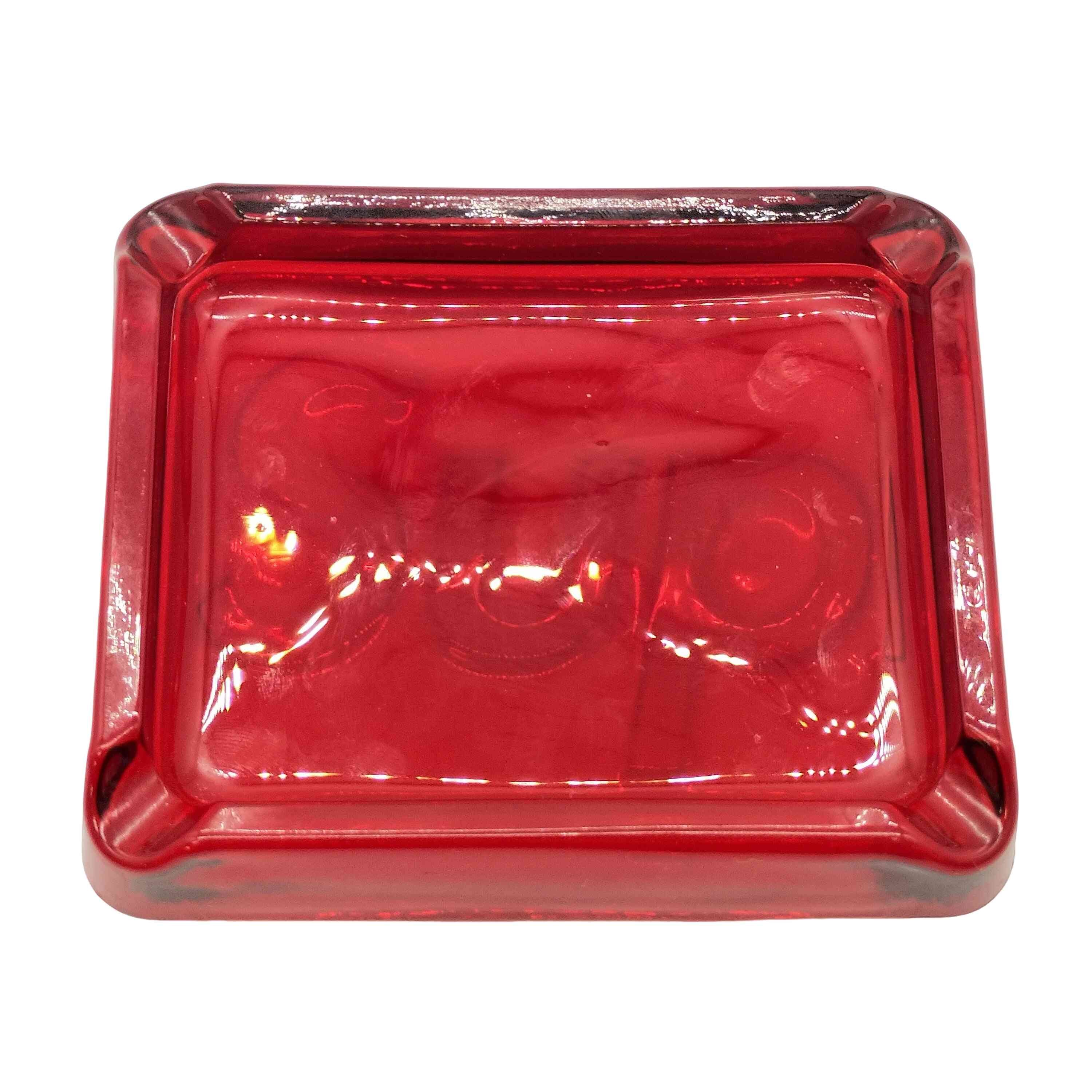 20SS Debossed Glass Ashtray【1143582952394】