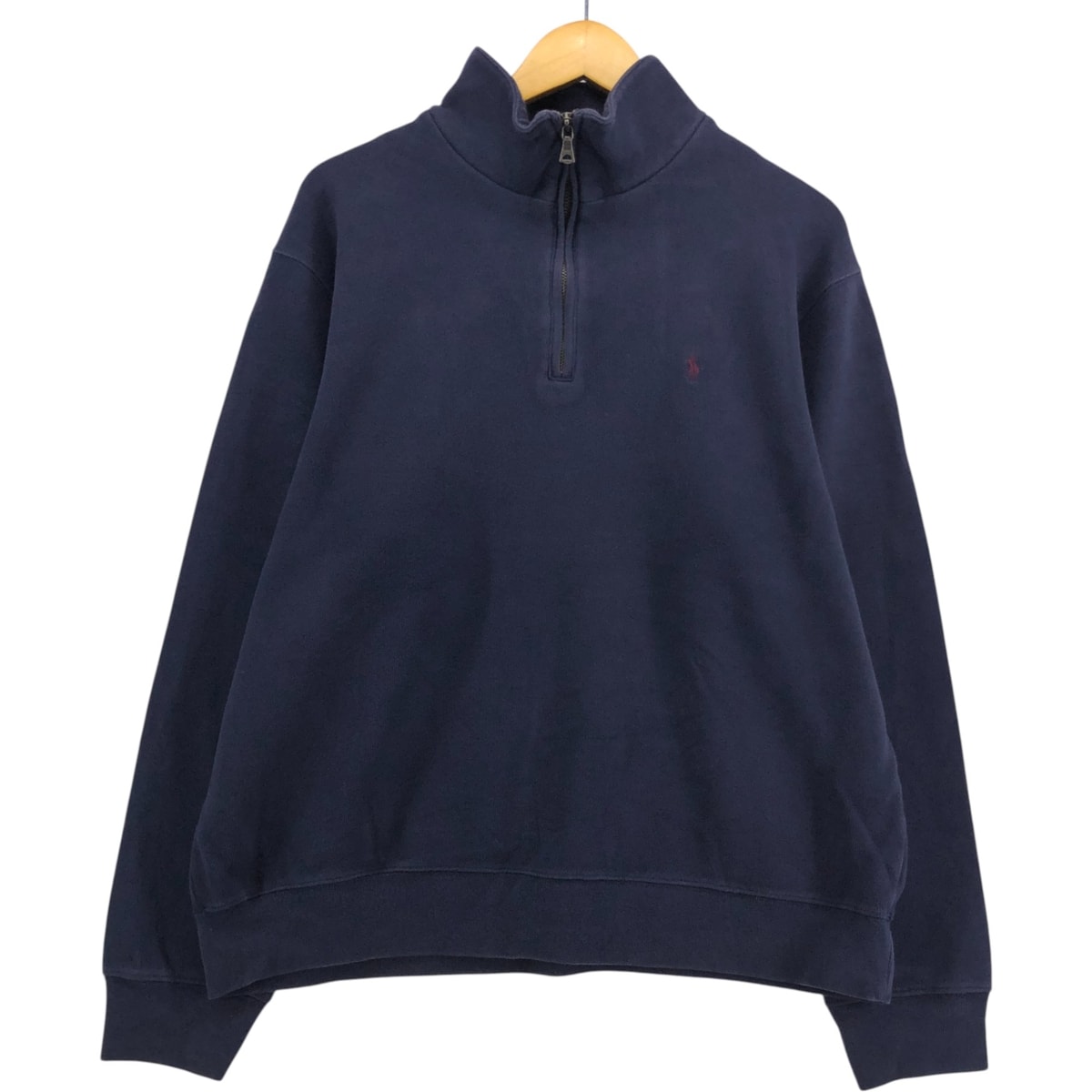 古着 ラルフローレン Ralph Lauren POLO by Ralph Lauren ハーフジップスウェットシャツ トレーナー メンズXL相当/eaa545702