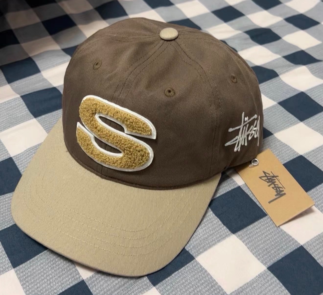 Stussy Chenille S Low Pro Cap "Brown"