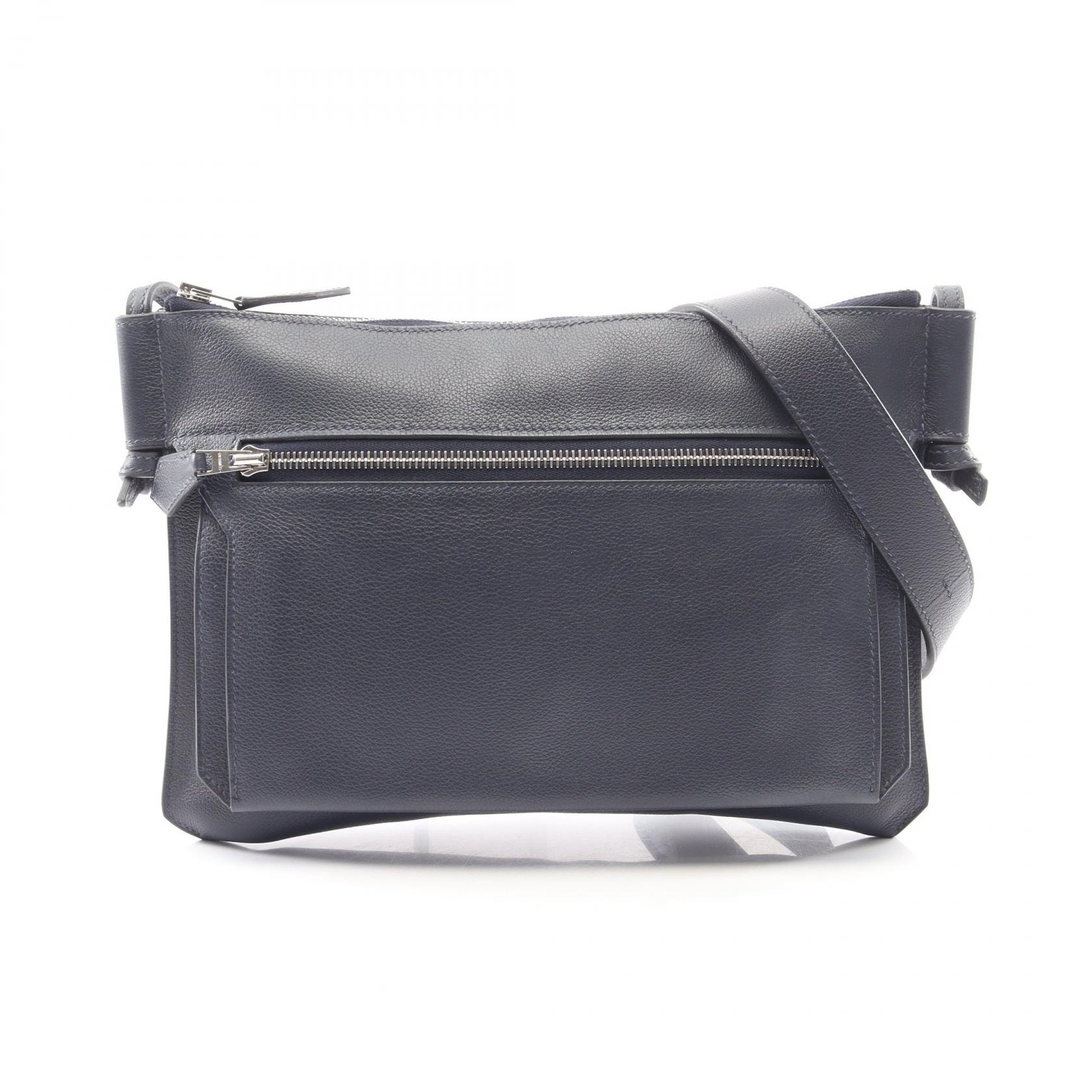 エルメス HERMES ウルトラプラGM ショルダーバッグ バッグ エバーカラー エバーカラー ブルーニュイ Y刻印(2020年製造) メンズ ネイビー系 078311CK 【中古】