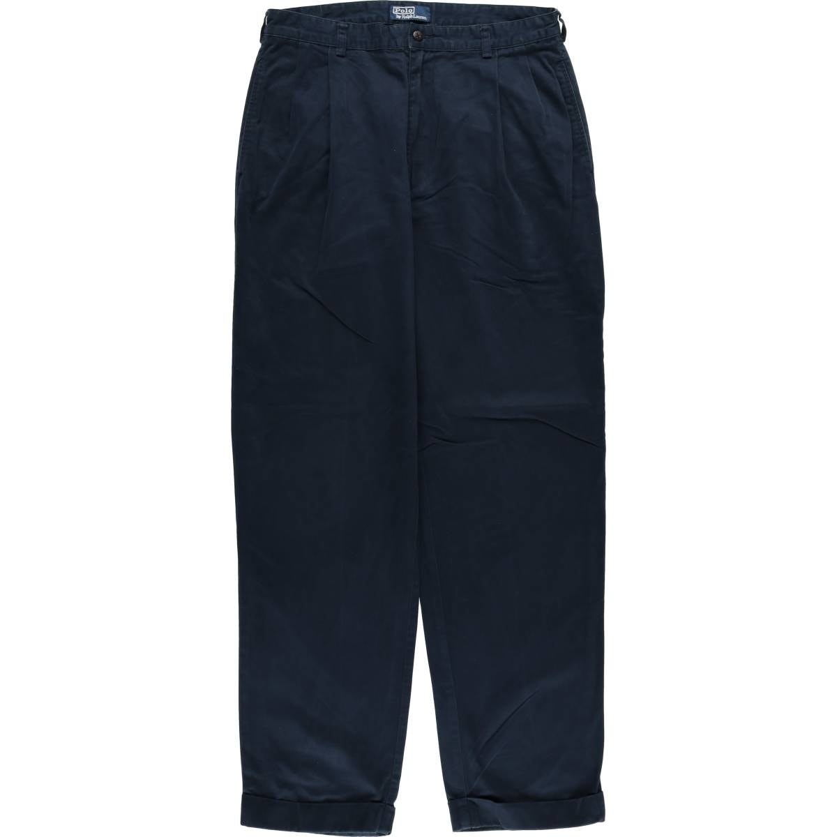 古着 ラルフローレン Ralph Lauren POLO by Ralph Lauren ツータック チノパンツ メンズw34相当/eaa565678