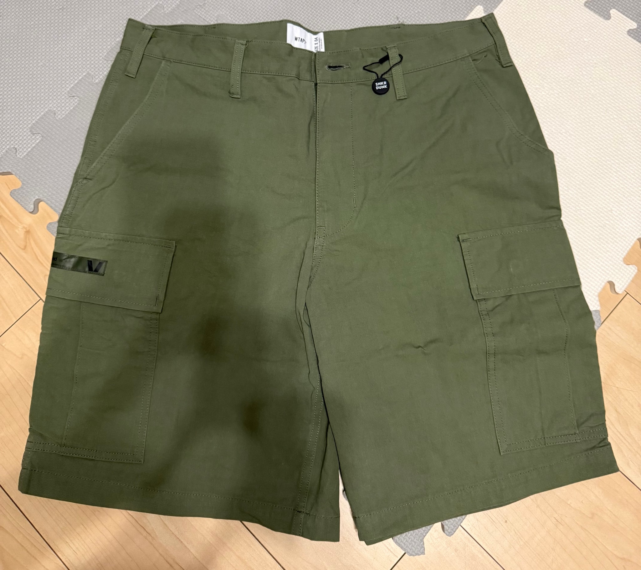 WTAPS Mils9601 / Shorts / Nyco. Ripstop "Olive Drab"