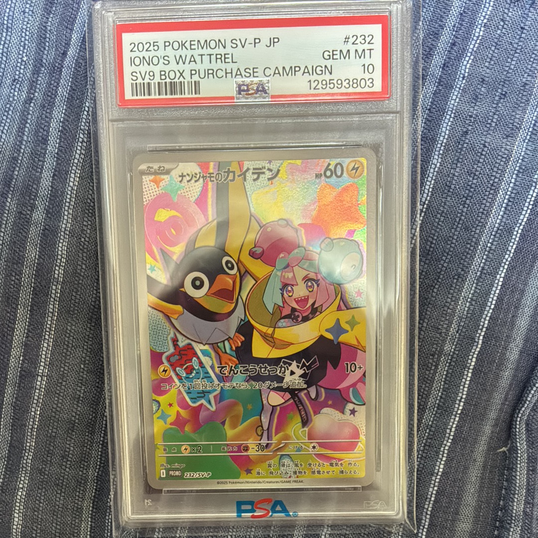 ナンジャモのカイデン P [SV-P 232](プロモーションカード「拡張パック バトルパートナーズ Box購入キャンペーン」)