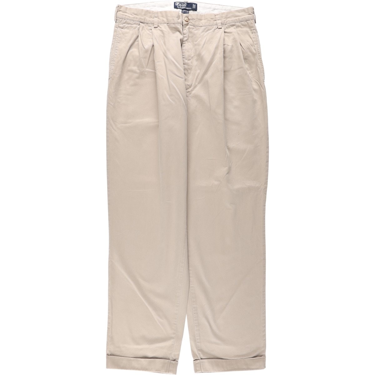 古着 ラルフローレン Ralph Lauren POLO by Ralph Lauren HAMMOND PANT ツータック チノパンツ メンズw35相当/eaa680723