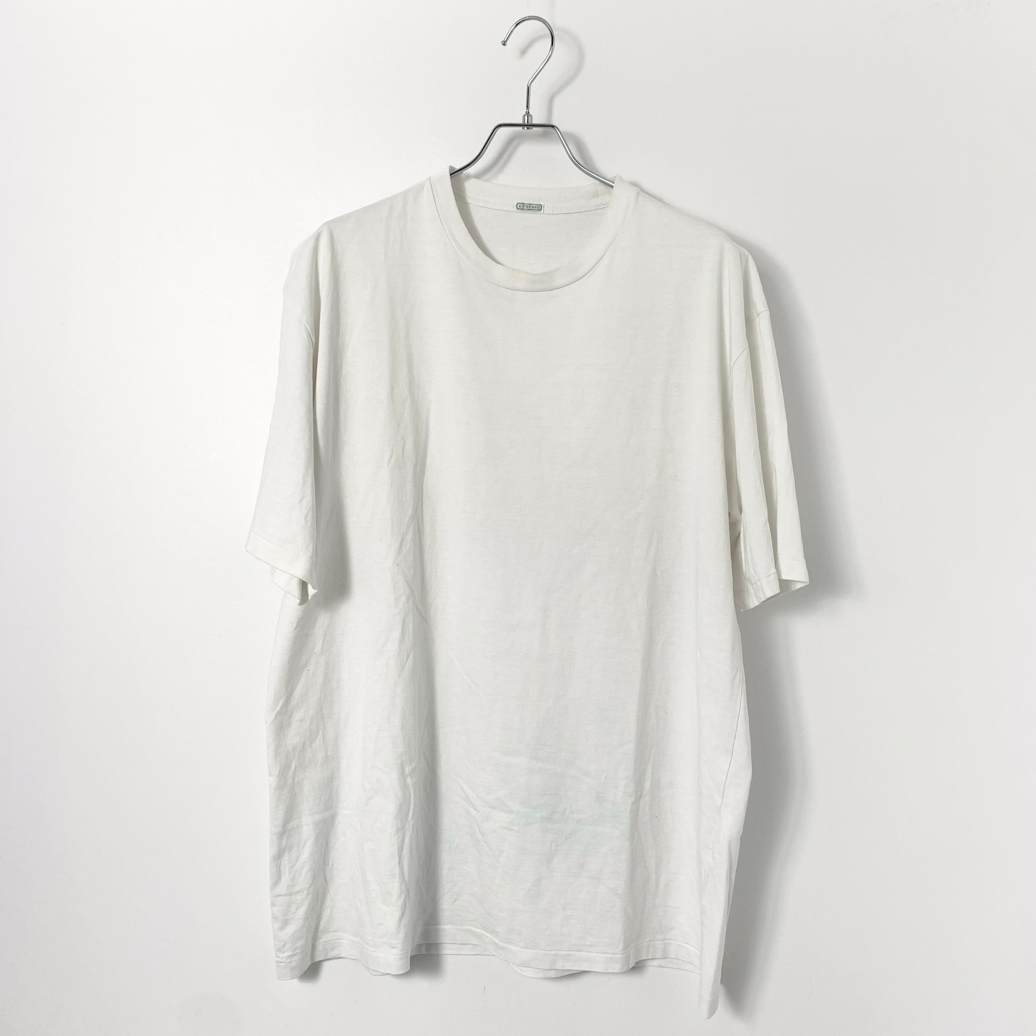 A.PRESSE Light Weight T-shirt "White"