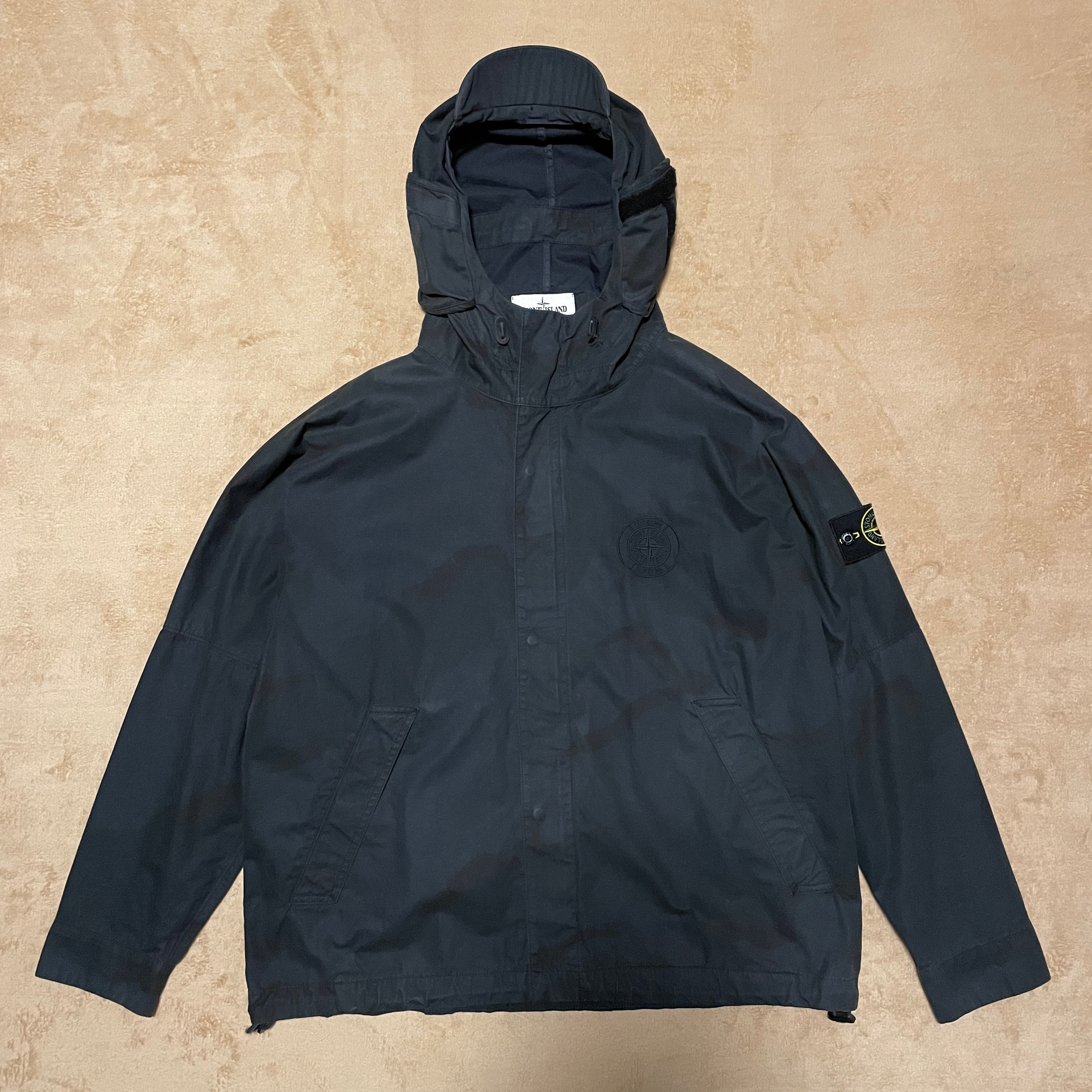 Supreme / Stone Island® Riot Mask Camo Jacket "Black"