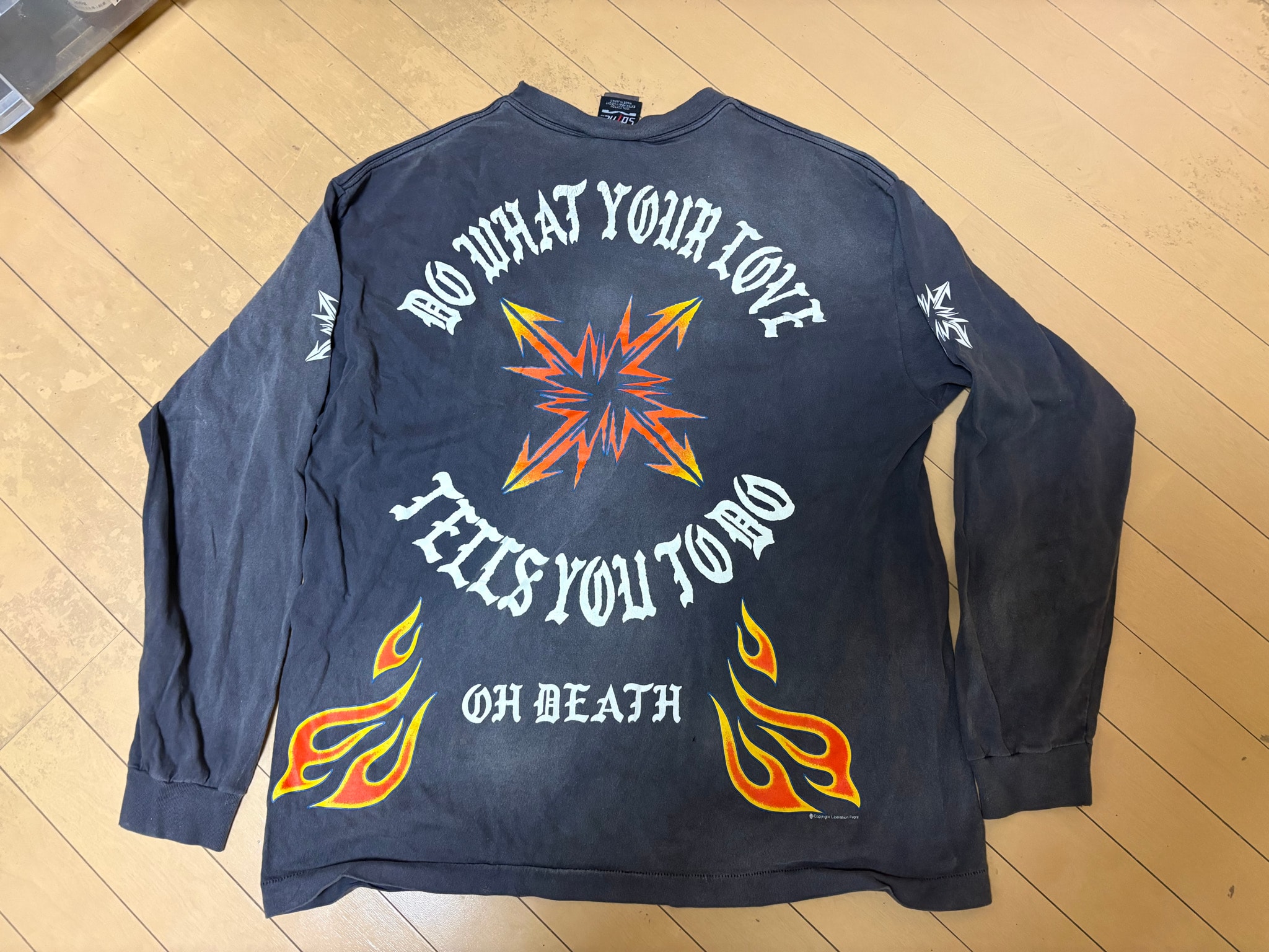 SAINT Mxxxxxx 24SS LS Tee / M "Black"