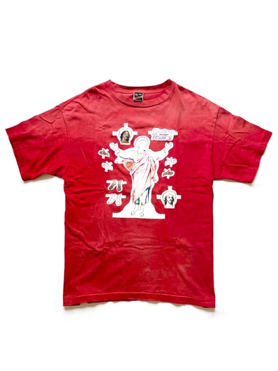 セントマイケル × DENIM TEARS YES TEE サイズXL