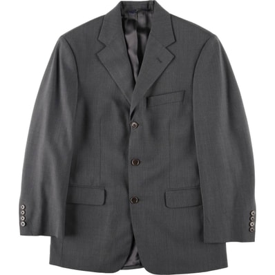 古着 ブルックスブラザーズ Brooks Brothers 346 ストライプ柄 ウールテーラードジャケット メンズM相当/eaa459819