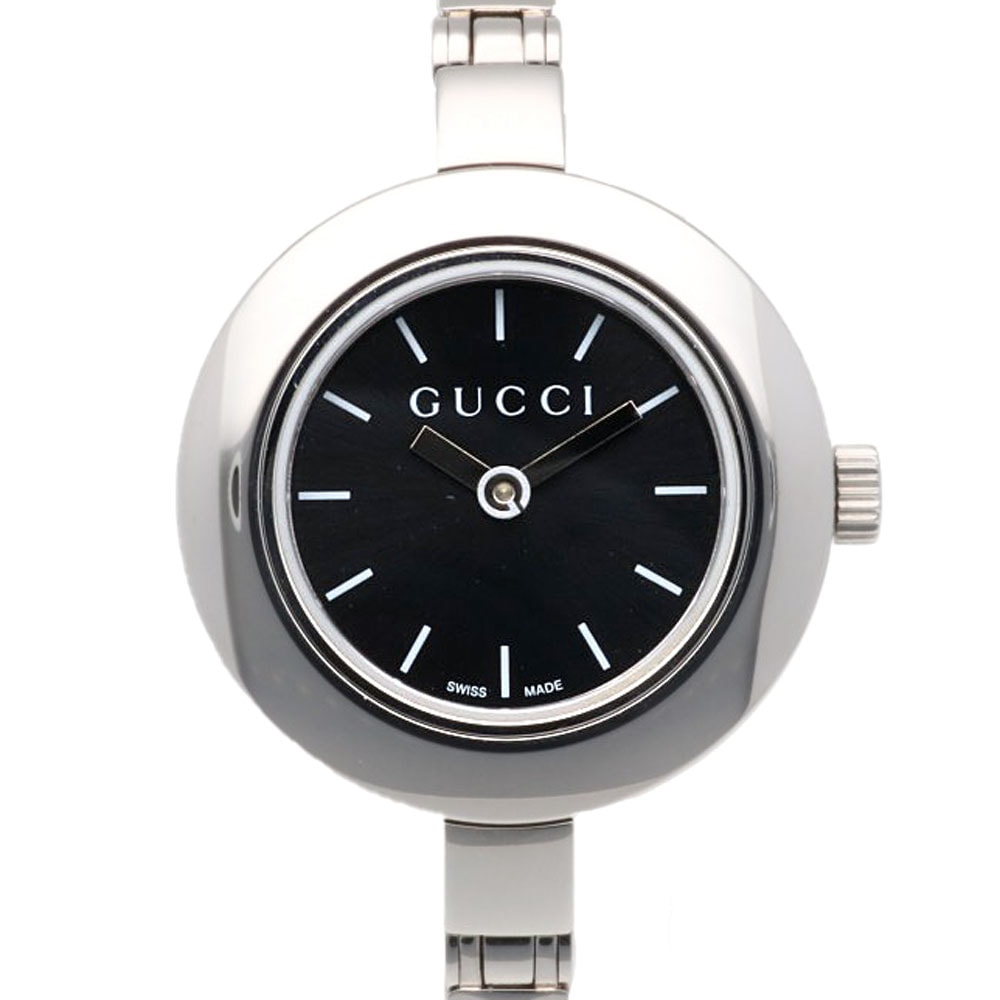 グッチ 腕時計 時計 ステンレススチール 105 クオーツ レディース 1年保証 GUCCI 中古