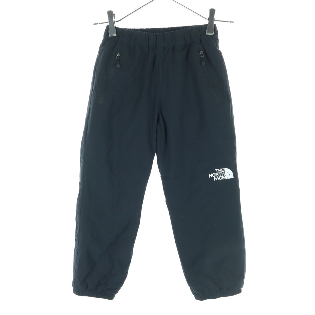 美品 THE NORTH FACE ザノースフェイス シャカシャカ 中綿ロングパンツ 110 ブラック NYJ82031