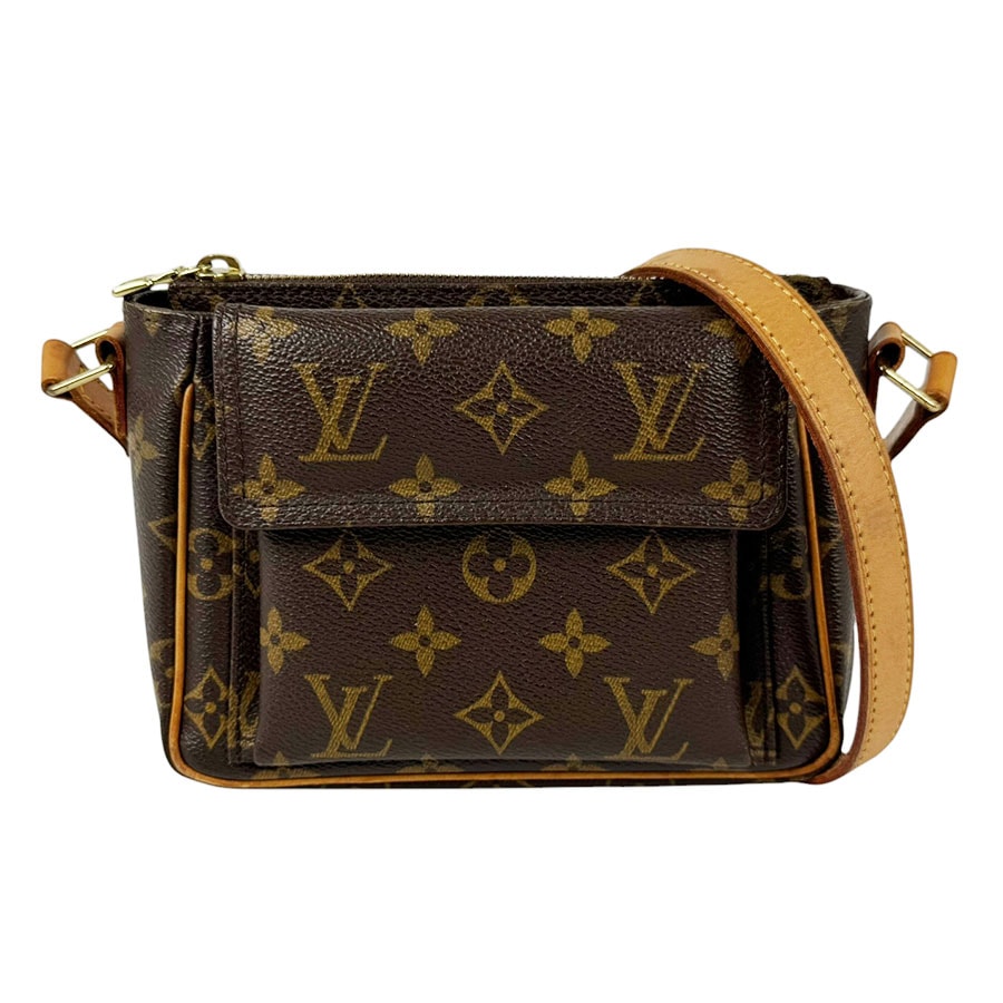 ルイ ヴィトン LOUIS VUITTON ショルダーバッグ モノグラム ヴィバシテPM モノグラムキャンバス ブラウン レディース M51165【中古】 z11154