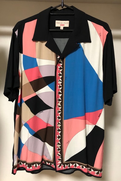 Supreme / Emilio Pucci® S/S Shirt "Pink"