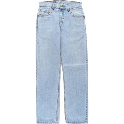 古着 90年代 リーバイス Levi's 505 REGULAR FIT STRAIGHT LEG テーパードデニムパンツ USA製 メンズw30相当 ヴィンテージ/eaa645226