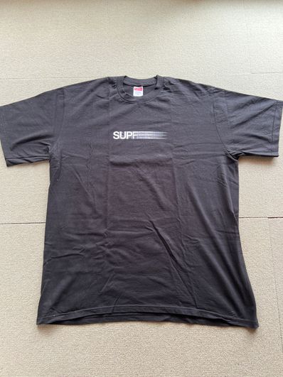 Supreme Motion Logo Tee "Black" (23SS)