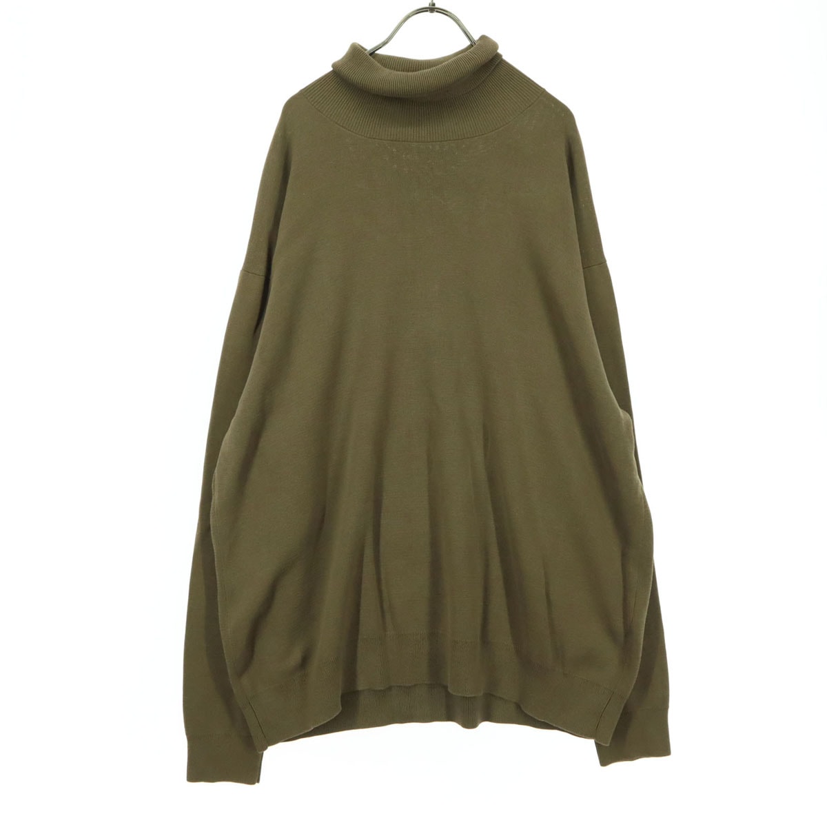 BEAMS LIGHTS ビームスライツ 長袖 タートルネック セーター ブラウン