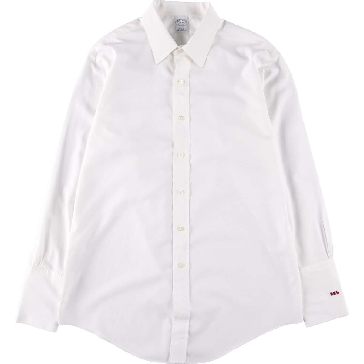 古着 ブルックスブラザーズ Brooks Brothers 1818 長袖 コットンシャツ メンズL相当/eaa565277