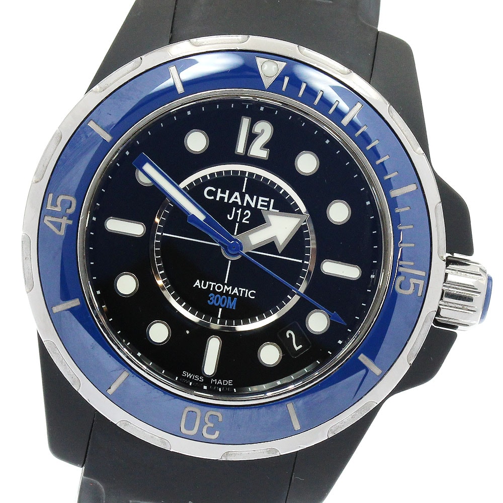 ☆良品  シャネル J12 マリーン38 デイト H2561 メンズ 【中古】