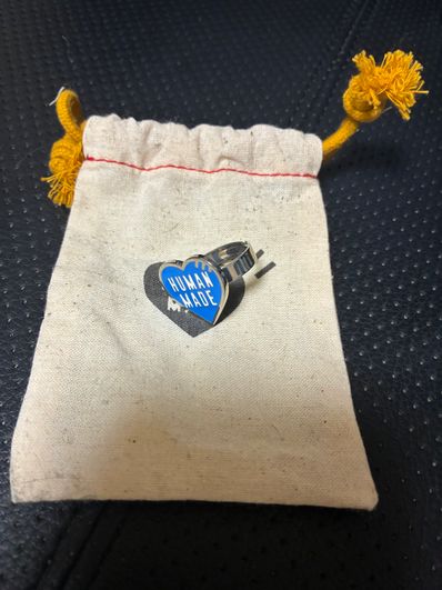 HUMAN MADE HEART RING "Blue"