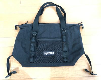 Supreme Zip Tote 25L "Black" (20FW)