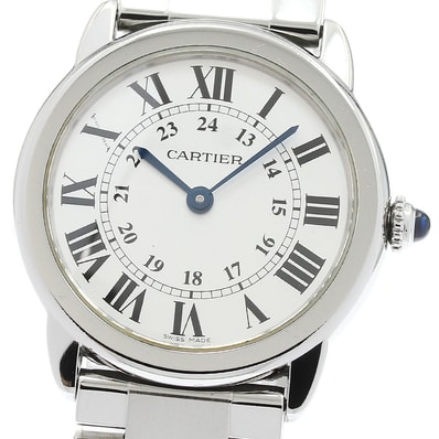 カルティエ ロンドソロ SM W6701004 レディース 【中古】