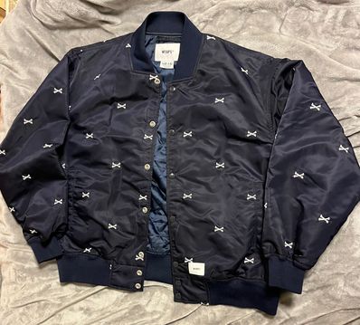 Wtaps TEAM / JACKET / NYLON. TWILL. TEXTILE "Navy"
