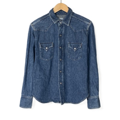 TENDERLOIN テンダーロイン デニムシャツ 長袖 SIZE S メンズ インディゴ