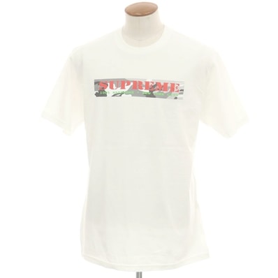 【中古】シュプリーム Supreme 2025年春夏 Hardcore Tee コットン クルーネック 半袖Tシャツ ホワイト【サイズM】【メンズ】