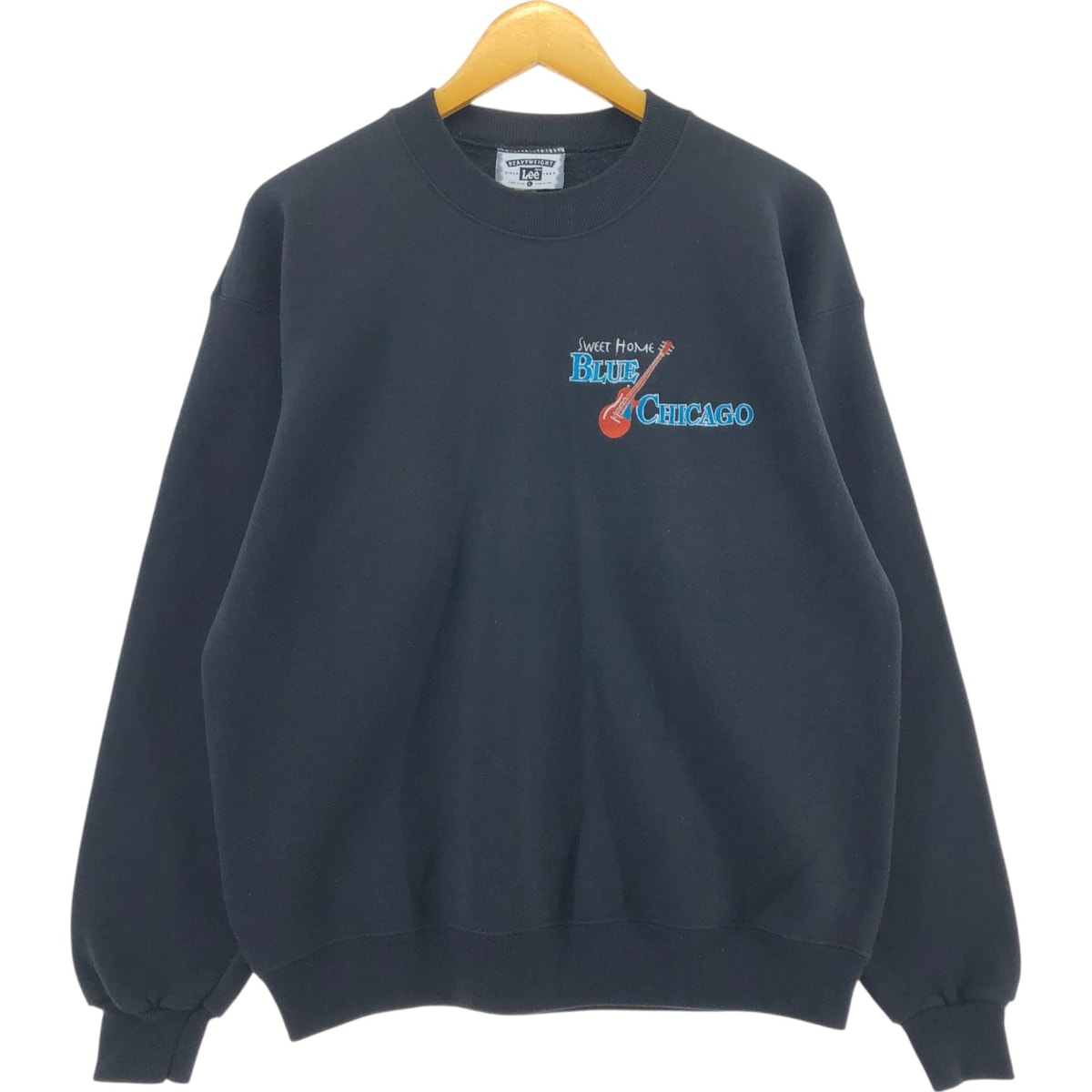 古着 90年代 リー Lee SWEET HOME BLUE CHICAGO バンド スウェットシャツ トレーナー USA製 メンズL相当 ヴィンテージ/eaa512880